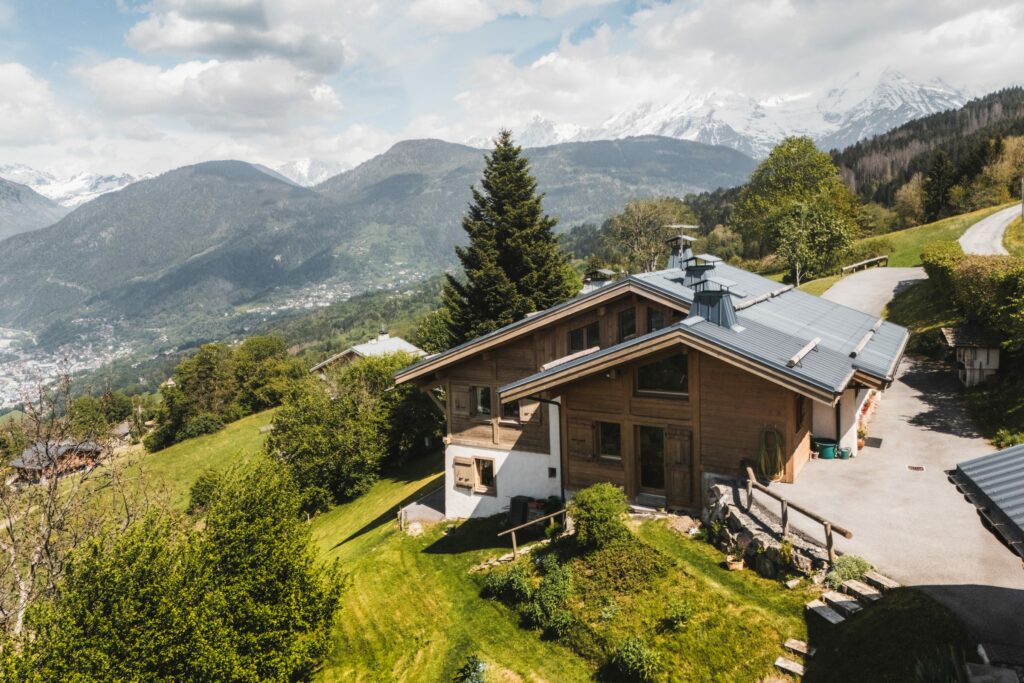 Propriété accompagnée par Studio F. Advisory à Combloux, vue du bien