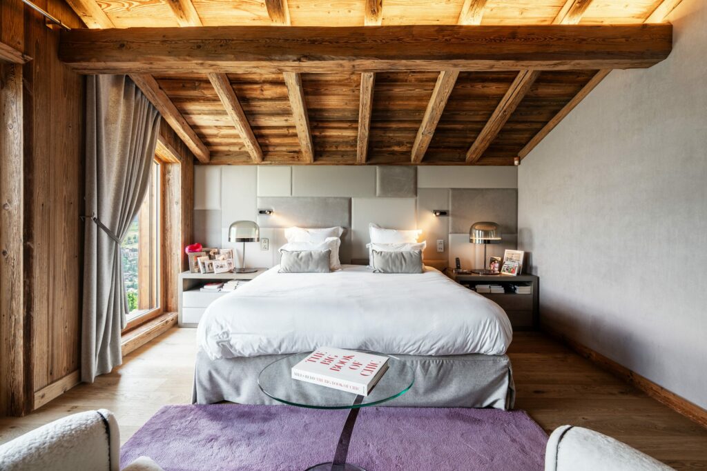 Propriété accompagnée par Studio F. Advisory à Megève, vue du bien