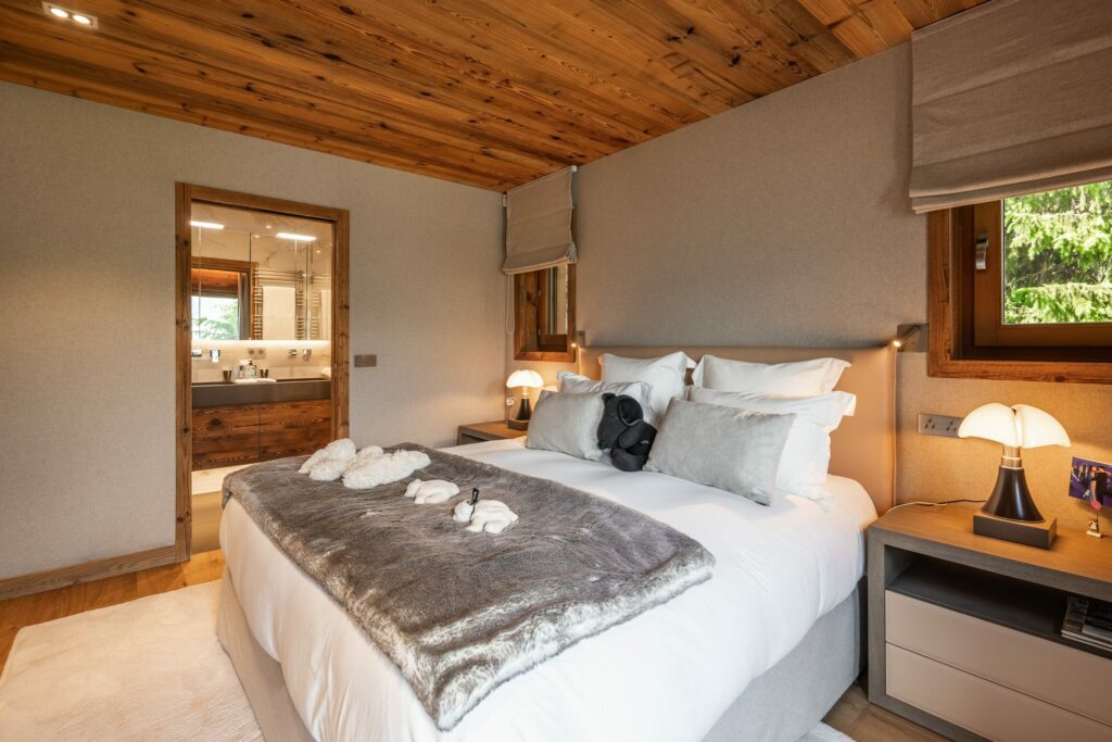 Propriété accompagnée par Studio F. Advisory à Megève, vue du bien