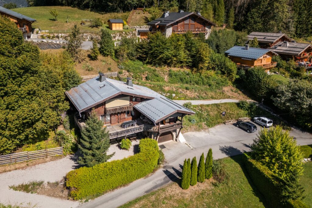 Propriété accompagnée par Studio F. Advisory à Combloux, vue du bien