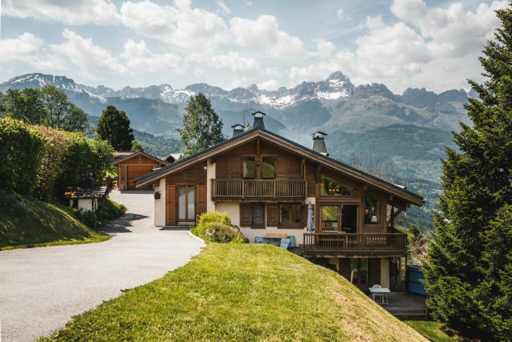 Propriété accompagnée par Studio F. Advisory à Combloux, vue du bien