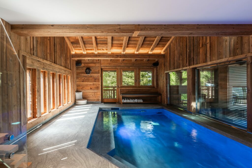 Propriété accompagnée par Studio F. Advisory à Megève, vue du bien