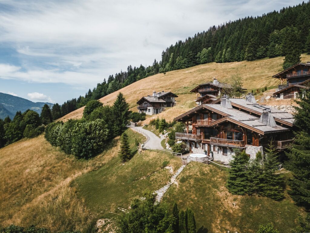 Propriété accompagnée par Studio F. Advisory à Megève, vue du bien